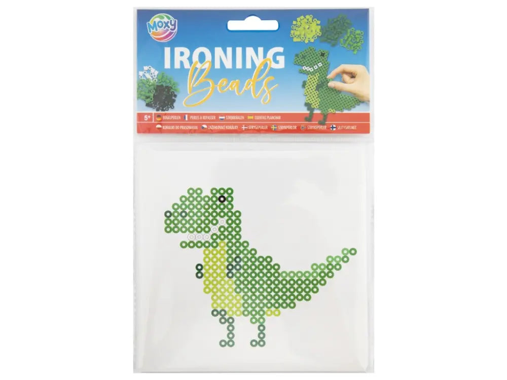 Lav din egen perlefigur - Dinosaur