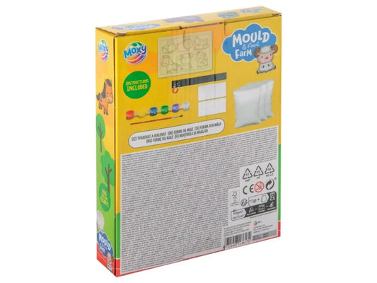 Form og mal bondegårdsdyr i gips