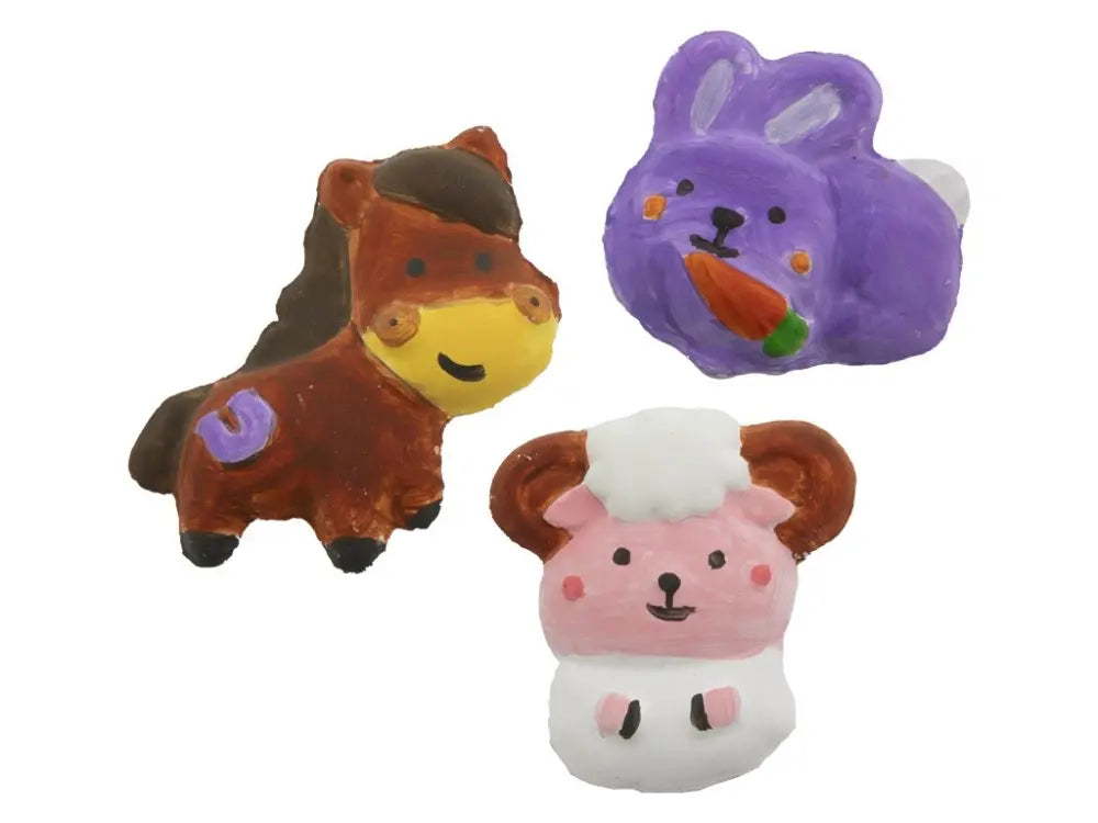 Form og mal bondegårdsdyr i gips