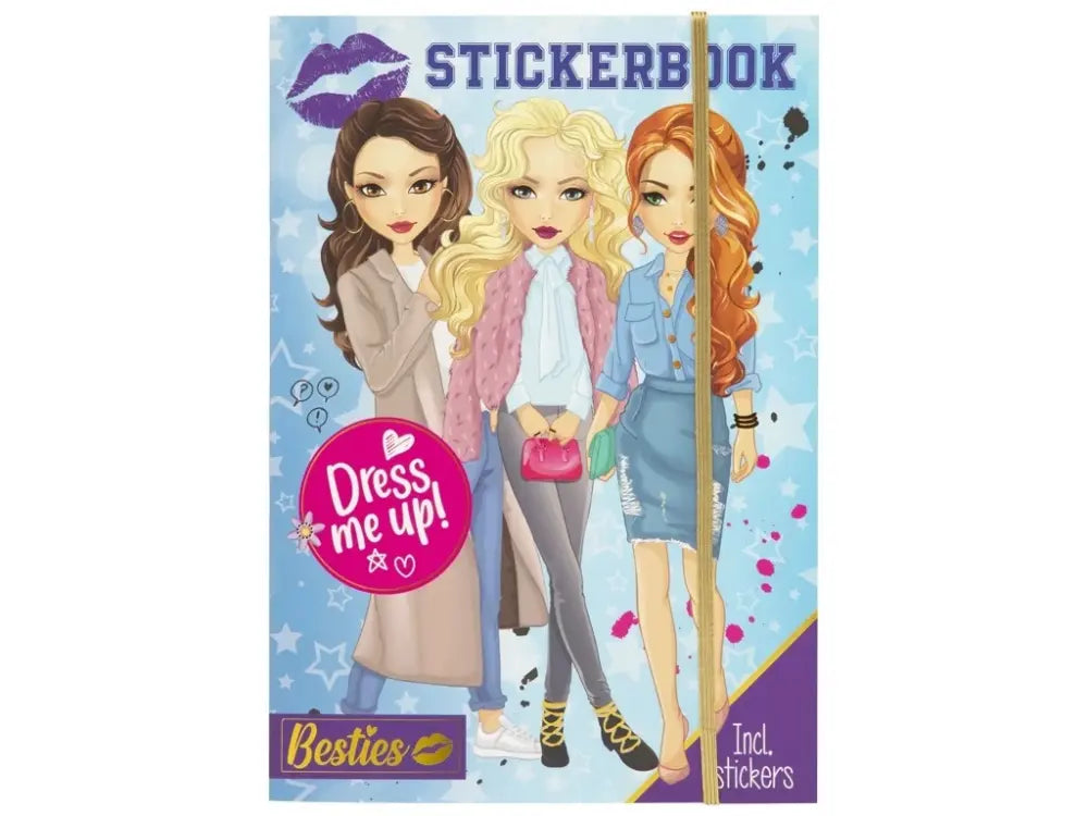 Klistermærkebog - Dress me up!