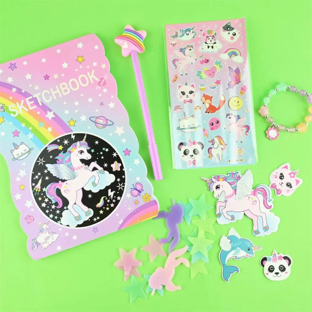 Kreativt sæt - Glow in the Dark