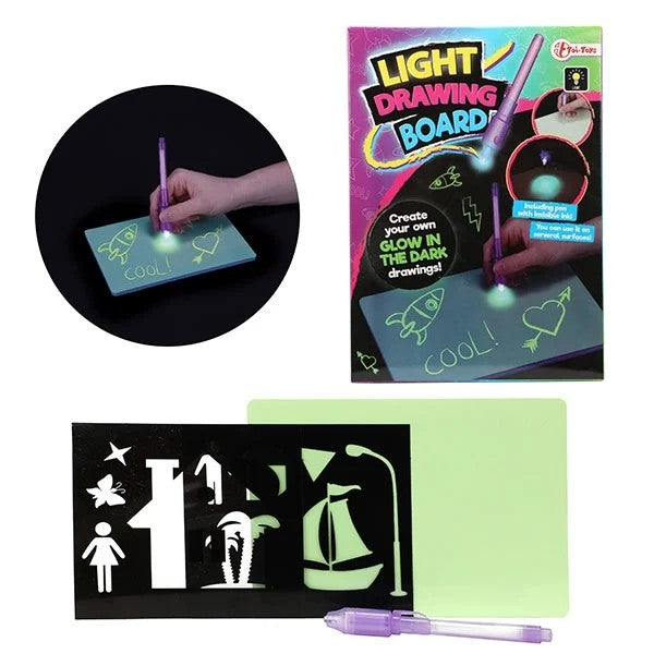 Tegneplade - Lyser i mørke