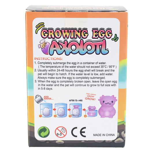 Voksende æg - Axolotl