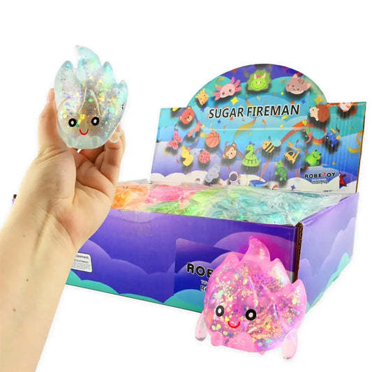 Klembar figur - Flammemotiv