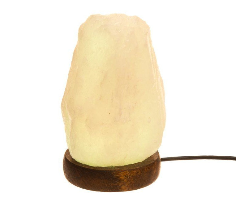 Farveskiftende Saltkristallampe