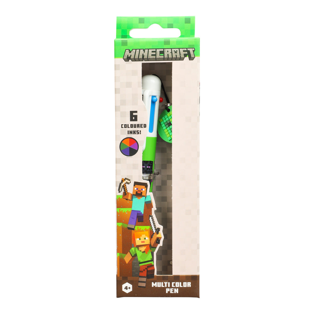 Kuglepen 6 farver - Minecraft