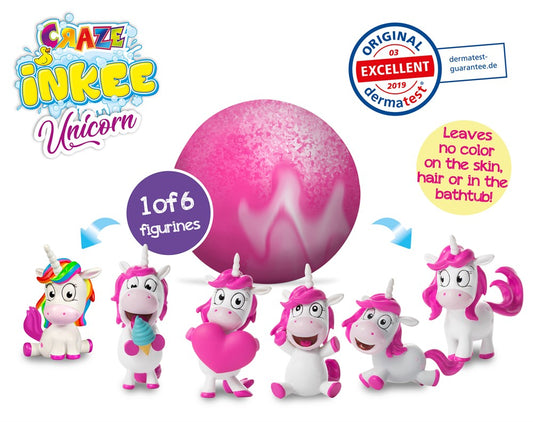 Enhjørninge-badebombe