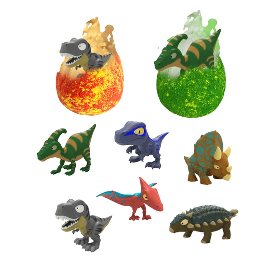 Badebombe med overraskelse - Dino