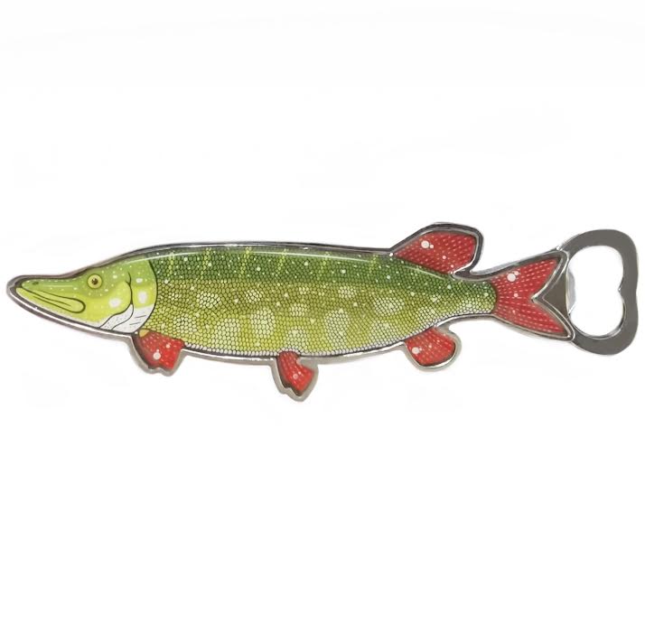 Flaskeåbner – Gedde