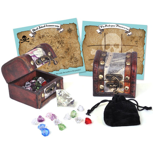 En skattekiste med juveler