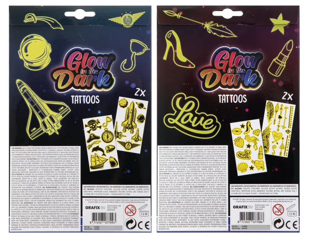 Selvlysende tatoveringer