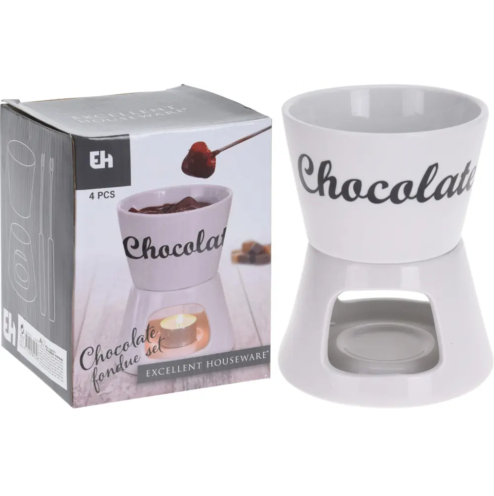 Fondue-sæt - "Chocolate"