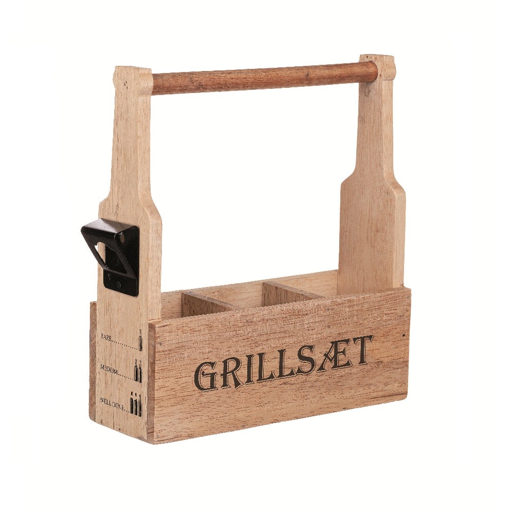 Trækasse - Grillsæt