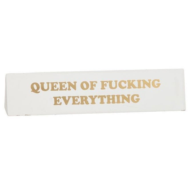 Skrivebordsskilt - Queen