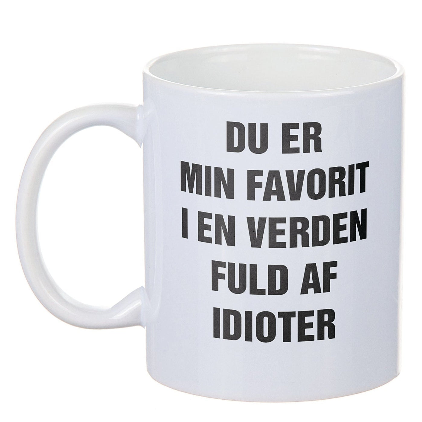 Porcelænskrus - Du er min favorit