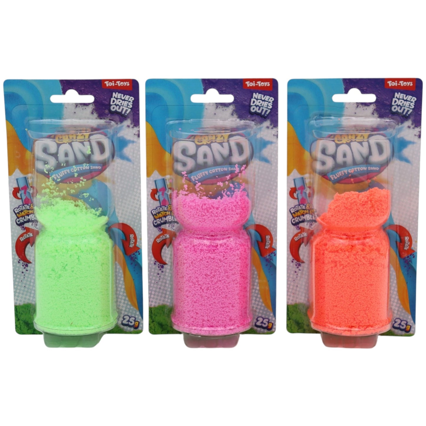 Timeglas med blødt sand