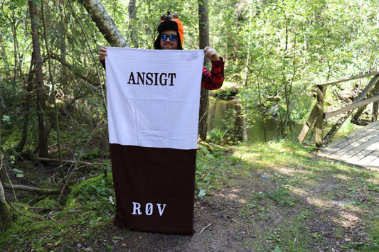 Badehåndklæde - Ansigt/Røv