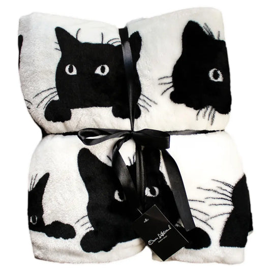 Superblødt tæppe - Katte