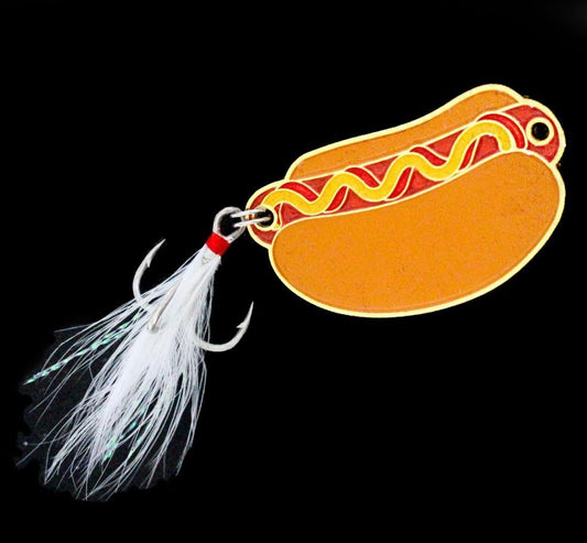 Fiskeblink - Pølse med brød