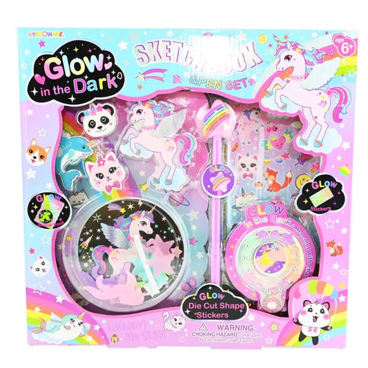 Kreativt sæt - Glow in the Dark