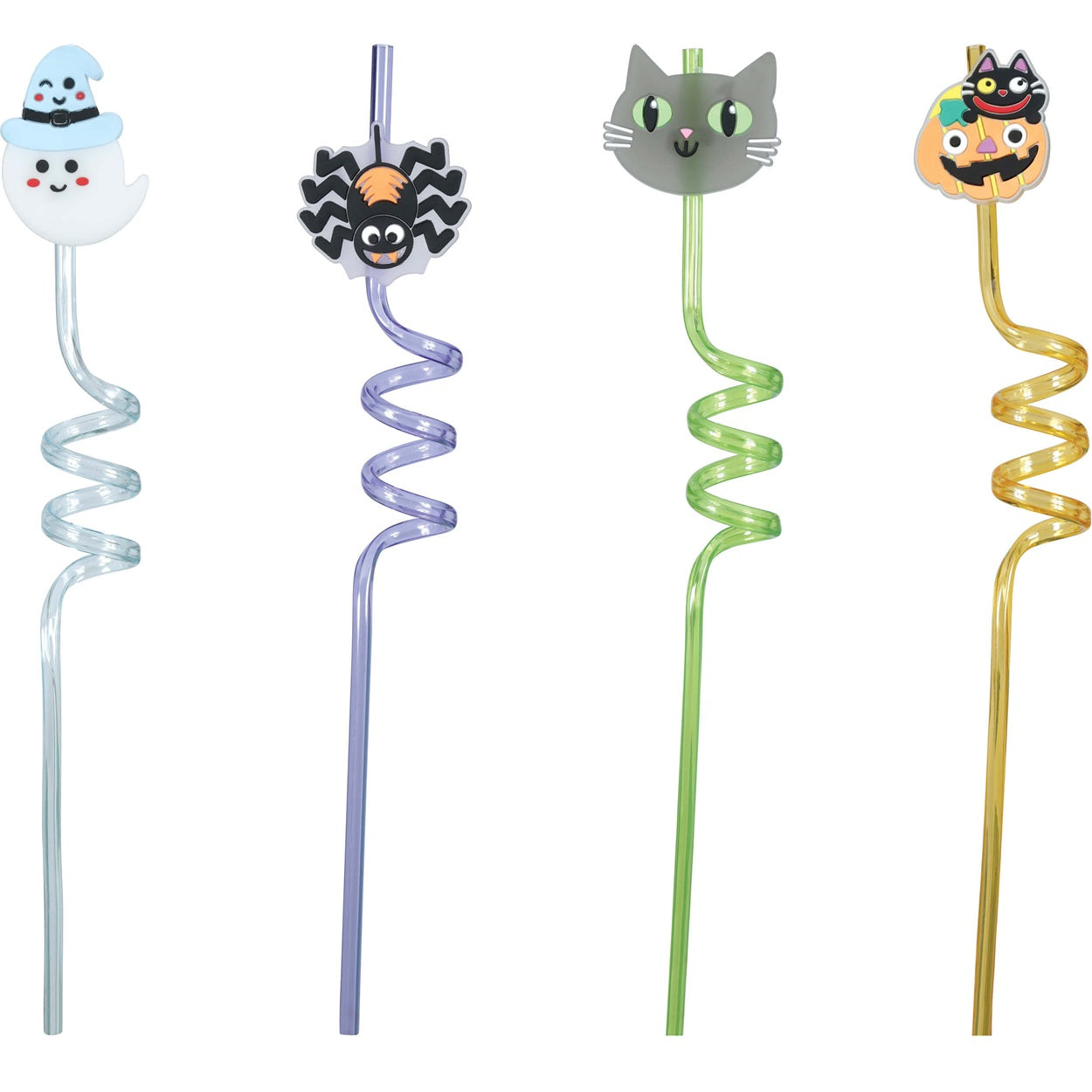 Sugerør - Halloween (4 stk)