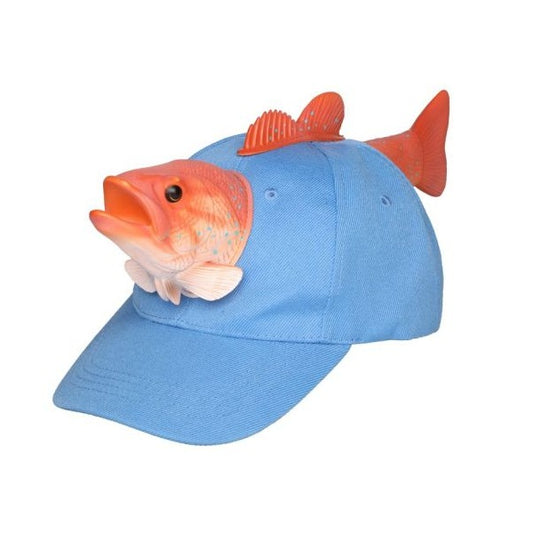 Kasket - Fisk (blå)