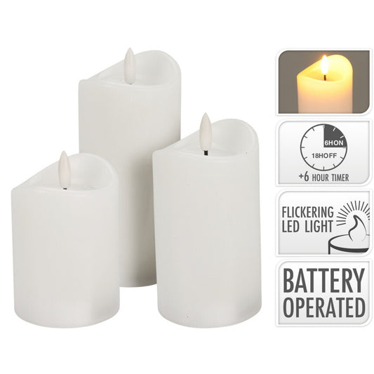 LED bloklys (3 stk.)