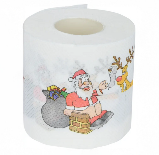 Toiletpapir - Julemand i skorsten